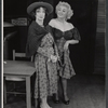 Estelle Winwood and Joan Blondell in the stage production Crazy October