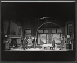 Robert Lansing, Joanna Brown, John Kerr, Diana Wynyard and Lloyd Gough in the stage production Cue for Passion