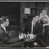 Robert Lansing, John Kerr, and Diana Wynyard in the stage production Cue for Passion