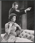 Joanna Brown and John Kerr in the stage production Cue for Passion