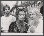 Sam Waterston, Jane White and Tom Aldredge in the 1971 Shakespeare in the Park production of Cymbeline