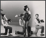 Ann Miller and company in the television production Dames at Sea