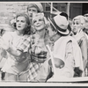 Ann-Margret, Harvey Evans, Anne Meara, and Fred Gwynne in the television production Dames at Sea