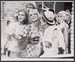 Ann-Margret, Harvey Evans, Anne Meara, and Fred Gwynne in the television production Dames at Sea
