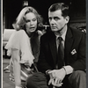 Sandy Dennis and William Daniels in the stage production Daphne in Cottage D