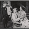 Charles Saari, Pat Hingle, and Teresa Wright in the stage production The Dark at the Top of the Stairs