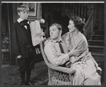 Charles Saari, Pat Hingle, and Teresa Wright in the stage production The Dark at the Top of the Stairs