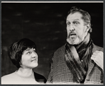 Patricia Routledge and Vincent Price in rehearsal for the stage production Darling of the Day