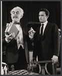 Emlyn Williams and Rip Torn in the stage production Daughter of Silence