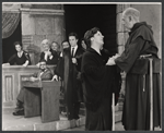 Joanne Linville, Emlyn Williams, Joe De Santis, Vincent Gardenia, Rip Torn, Ruth Volmer and William Hansen in rehearsal for the stage production Daughter of Silence