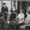 Michael Baseleon, Minerva Pious, Gertrude Berg and Mimi Randolph in rehearsal for the stage production Dear Me, the Sky is Falling