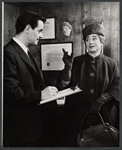 William Daniels and Gertrude Berg in the stage production Dear Me, the Sky Is Falling