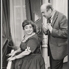 Gertrude Berg and Howard Da Silva in the stage production Dear Me, the Sky Is Falling