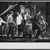 Kurt Peterson, Angela Lansbury, and company in the stage production Dear World