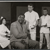 Rae Allen, John McCurry, Lee Richardson and Harold Scott in the stage production The Death of Bessie Smith