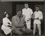 Rae Allen, John McCurry, Lee Richardson and Harold Scott in the stage production The Death of Bessie Smith