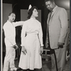 Harold Scott, Rae Allen and John McCurry in the stage production The Death of Bessie Smith