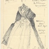 Costume sketch for The Millionairess, May 1952