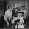 Inger Stevens, Edith Gresham, G. Albert Smith and Osceola Archer in the stage production Debut