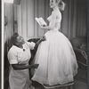Eulabelle Moore and Inger Stevens in the stage production Debut