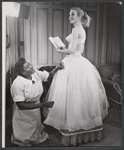 Eulabelle Moore and Inger Stevens in the stage production Debut