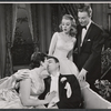Grace Raynor, Charles McDaniel, Inger Stevens and Tom Helmore in the stage production Debut