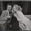 Tom Helmore and Inger Stevens in the stage production Debut
