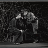 Jeremy Brett and James Mitchell in the stage production The Deputy