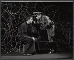 Jeremy Brett and James Mitchell in the stage production The Deputy