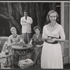 Dorothy Blackburn, Sylvia Daneel and unidentified others in the stage production A Desert Incident