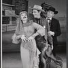 Dolores Gray, Andy Griffith and Scott Brady in the stage production Destry Rides Again