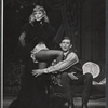 Dolores Gray and Andy Griffith in the stage production Destry Rides Again