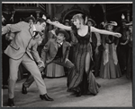 Andy Griffith, Scott Brady and Dolores Gray in the stage production Destry Rides Again