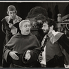 Patrick Hines, John Colicos and unidentified [left] in the stage production The Devils