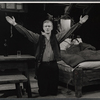 Edward Mulhare and Tresa Hughes in the stage production The Devil's Advocate