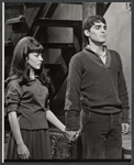 Diana Davila and Peter Beiger in a 1967 TV movie production of The Diary of Anne Frank