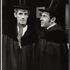 William Hickey and Zack Matalon in the stage production Diary of a Madman