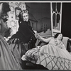 Doro Merande, Dee Victor and Blanche Yurka in the stage production Diary of a Scoundrel