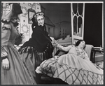 Doro Merande, Dee Victor and Blanche Yurka in the stage production Diary of a Scoundrel