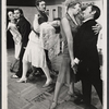 Ruth McDevitt, Josephine Brown, Roddy McDowall and unidentified in the stage production Diary of a Scoundrel