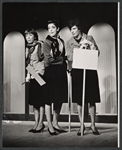 Ceil Cabot, Susan Browning and Mary Louise Wilson in the stage production Dime a Dozen