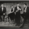 Jack Fletcher, Ceil Cabot, Gerry Matthews and Rex Robbins in the stage production Dime a Dozen