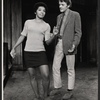 Lauren Jones and Hal Holbrook in the stage production Does a Tiger Wear a Necktie?