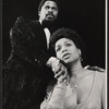 Arnold Wilkerson and Micki Grant in the stage production Don't Bother Me I Can't Cope