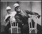 Robert Alvin and Michael Ebert in the stage production Do You Know the Milky Way?