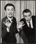John Molloy and Noel Sheridan in the stage production Double Dublin