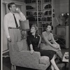 William Redfield, Julia Meade, and Neva Patterson in the stage production Double in Hearts