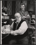 Burl Ives and Keir Dullea in the stage production Dr. Cook's Garden