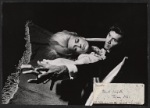 Frank Langella [as Dracula] and unidentified in the stage production Dracula