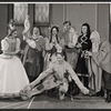 C. K. Alexander, Louise Sorel, Joe Ponazecki, Martin Heyman, Dolph Sweet and unidentified others in the stage production The Dragon